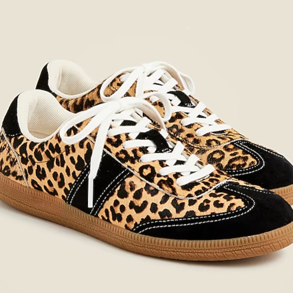 Brand New Leopard J. Crew Sneakers
